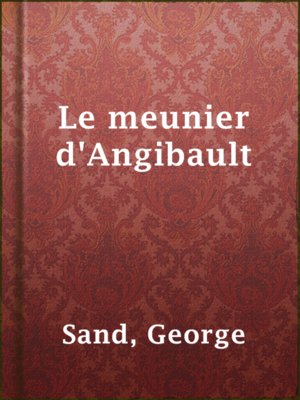 Le meunier d'Angibault - ebook